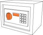 Gun safe graphic